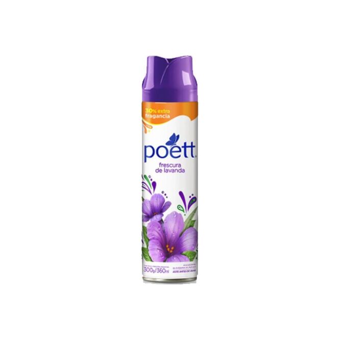 Aromatizante de Ambiente poett 360 ml Aroma Frescura de Lavanda