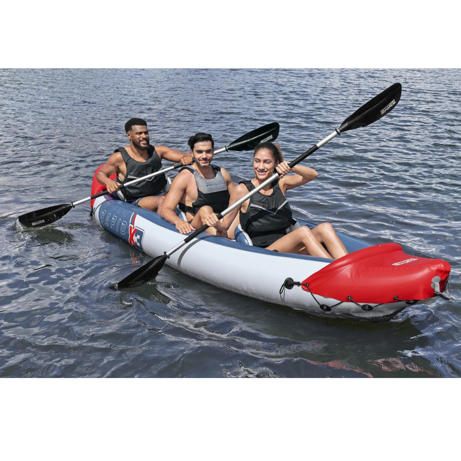 Kayak Rapid X3 3.81mx100cm. (3 personas) Bestway