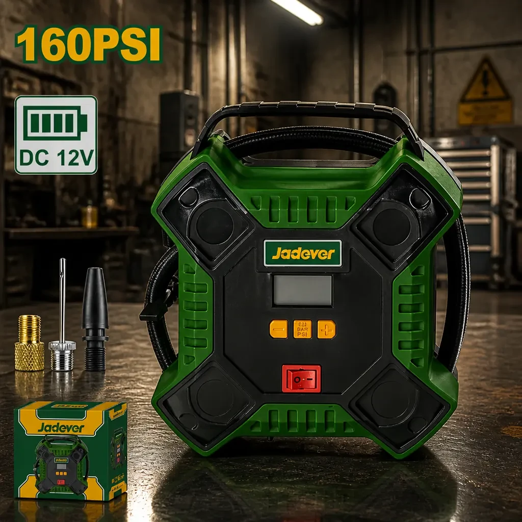 Compresor / inflador 12V (160PSI - 11Bar) Jadever