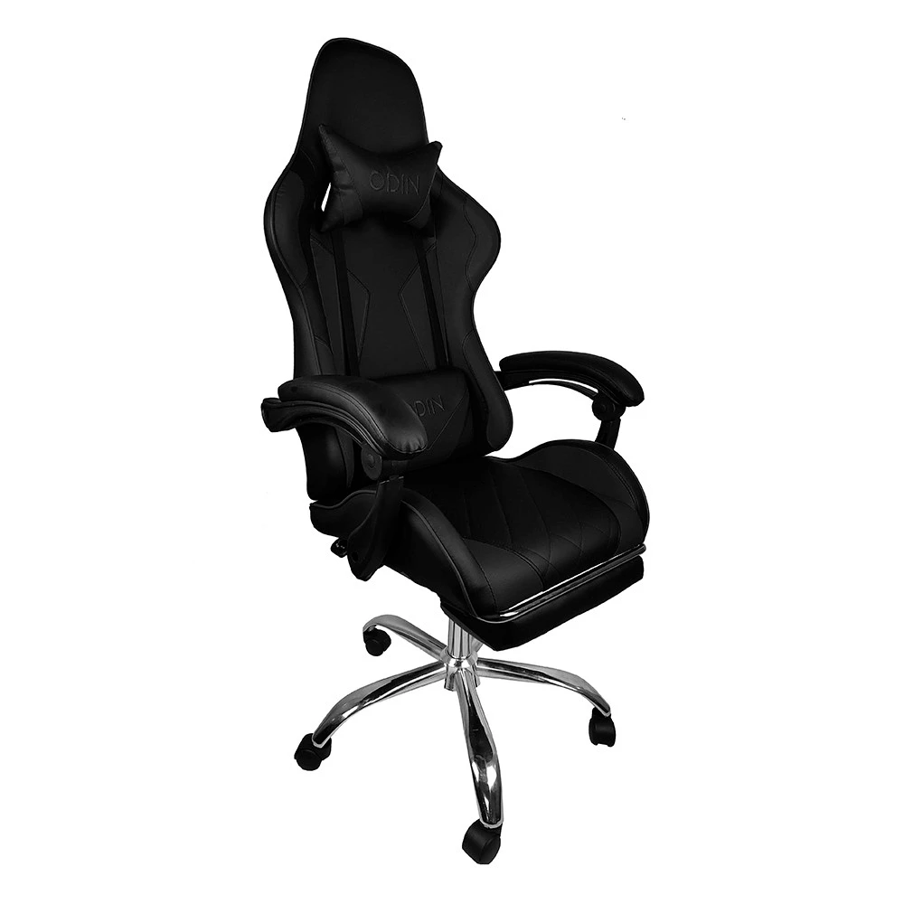 Silla Gamer Empoli con Reposapie EM-G01 Negra Odin