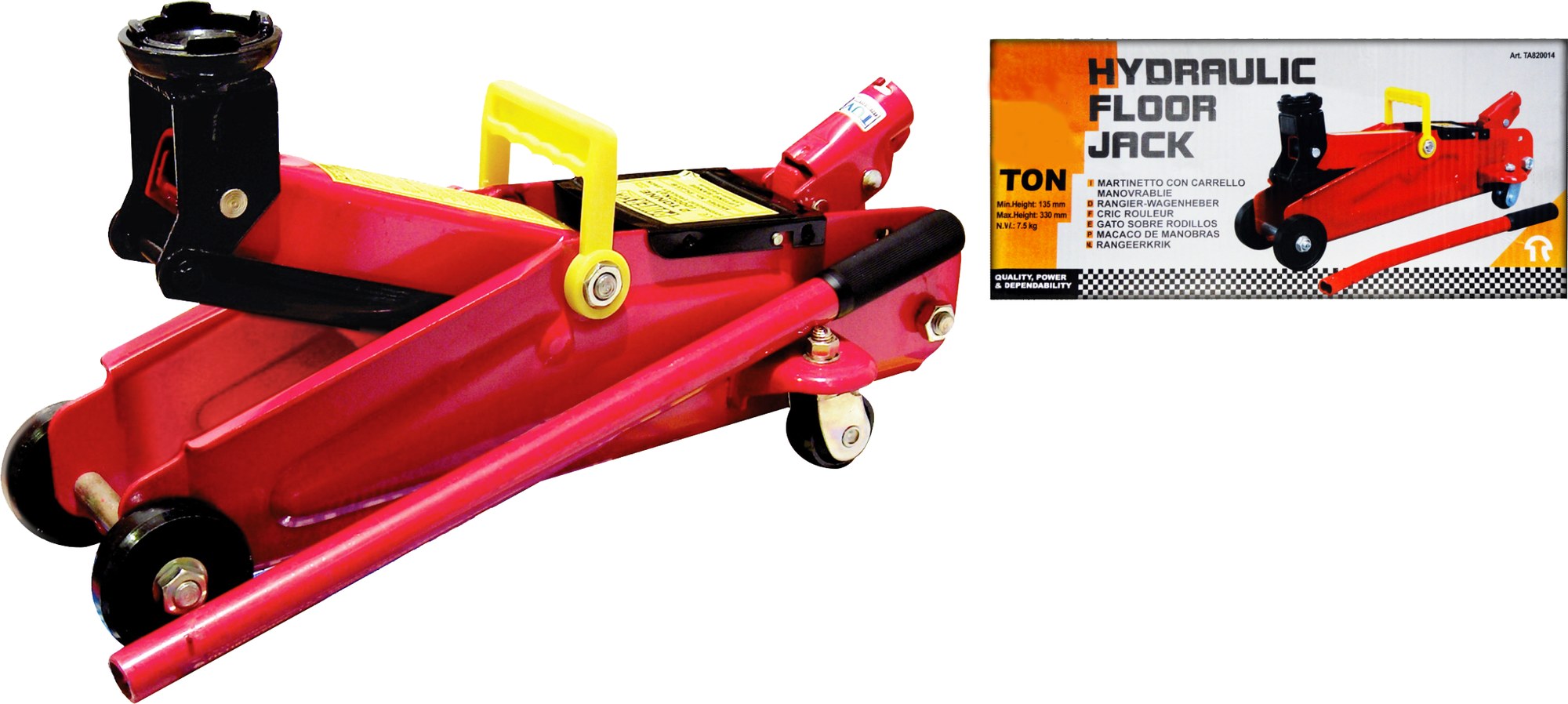 Gato Hidraulico 2TN Yacare Caja TA820014