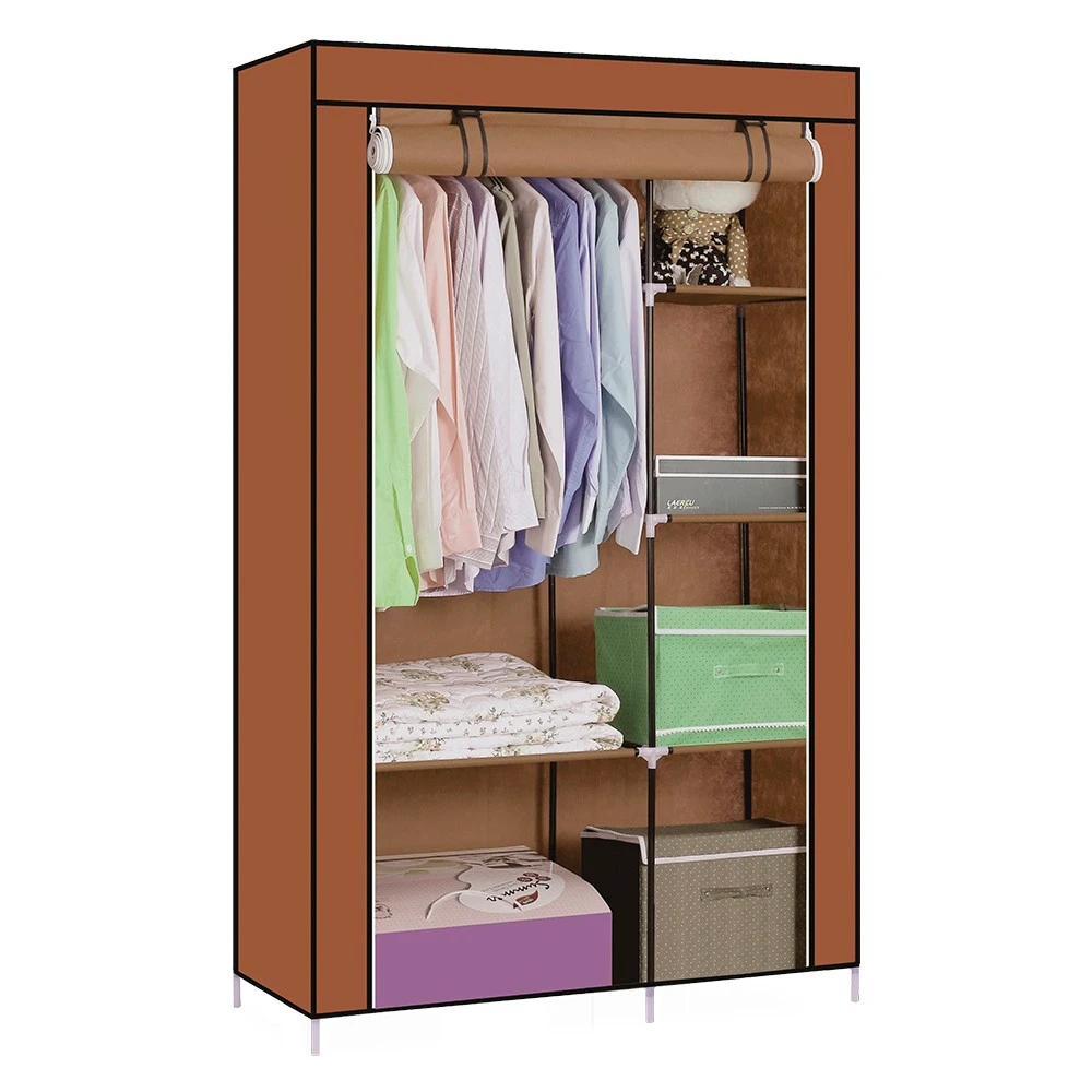 Ropero Decoteam Marron 105*45*170CMS DDR-005