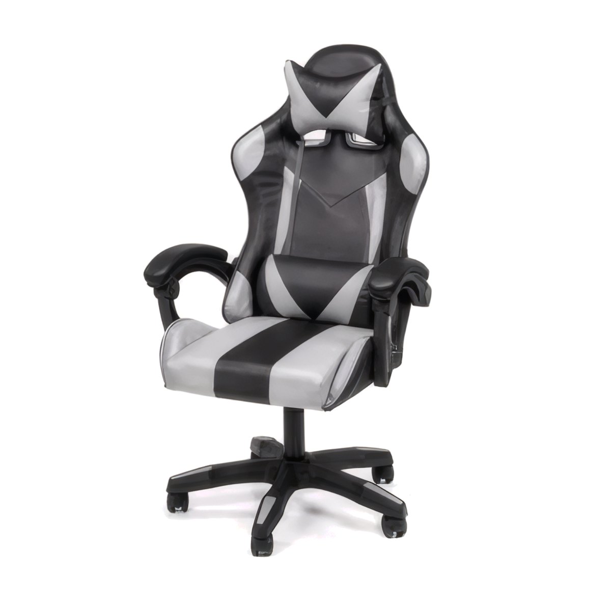 Silla Gamer Panther Level Negro con Gris