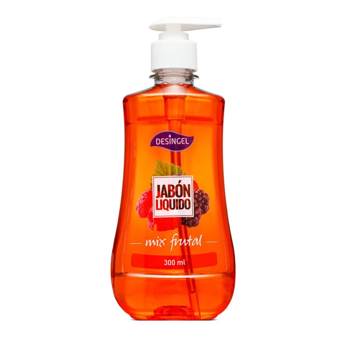 Jabón Líquido Mix Frutal Desingel de 300mL