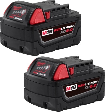 Bateria 18V Litio 5AH 2PZ Milwaukee 48-11-1852
