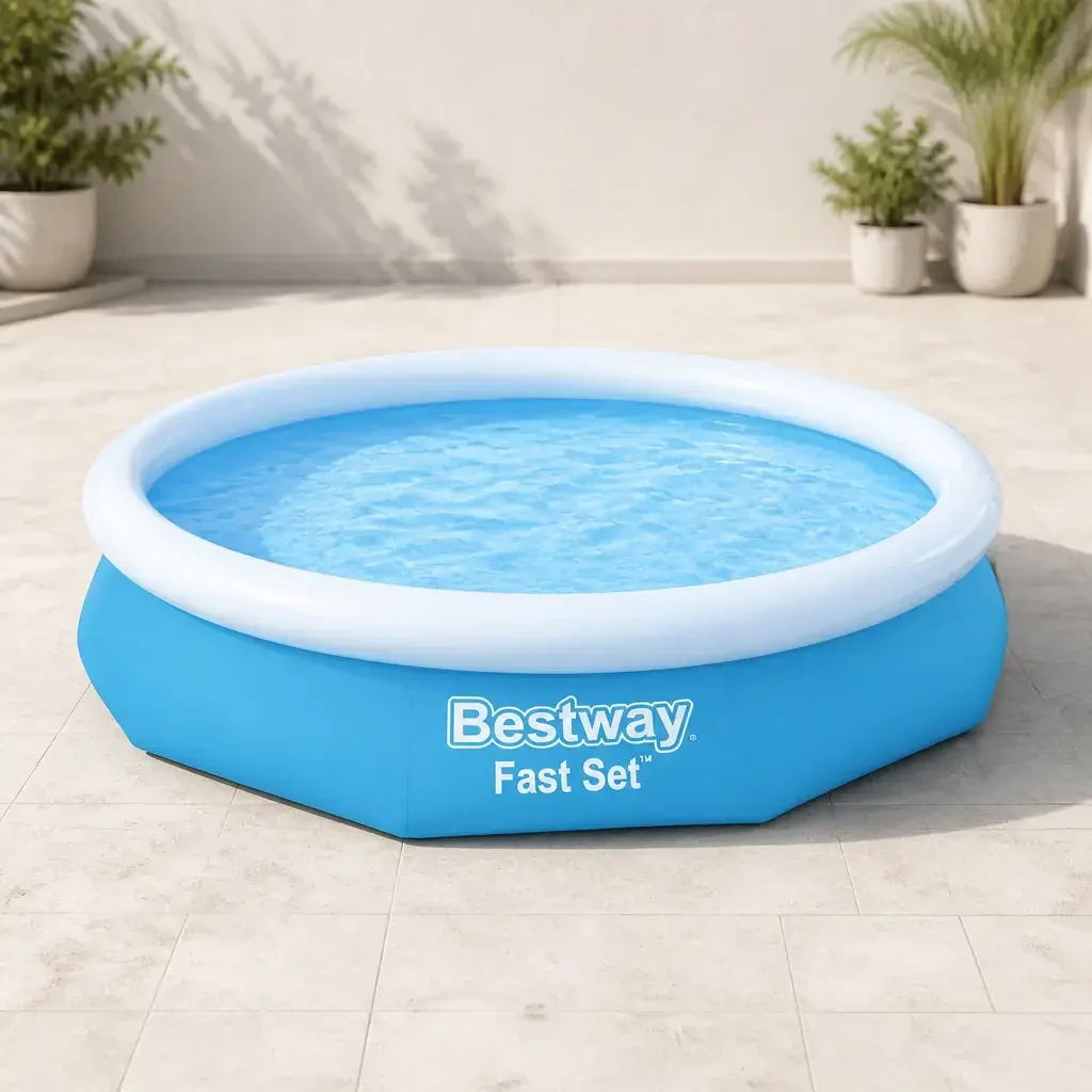 Piscina borde inflable 305x66cm 3.300Lt. con depurador. Bestway