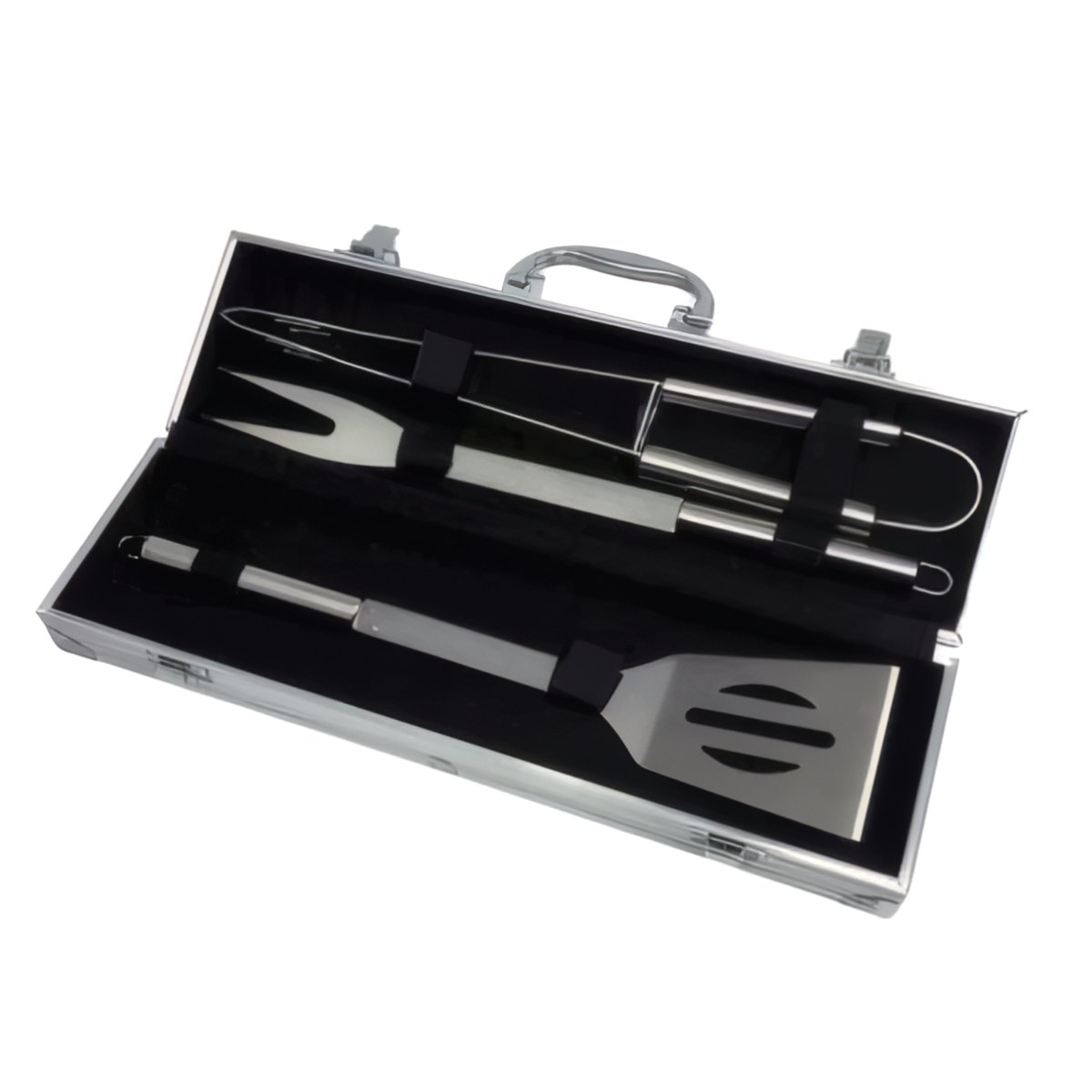 Set 3X Pzas para Asado Acero Inoxidable en Caja