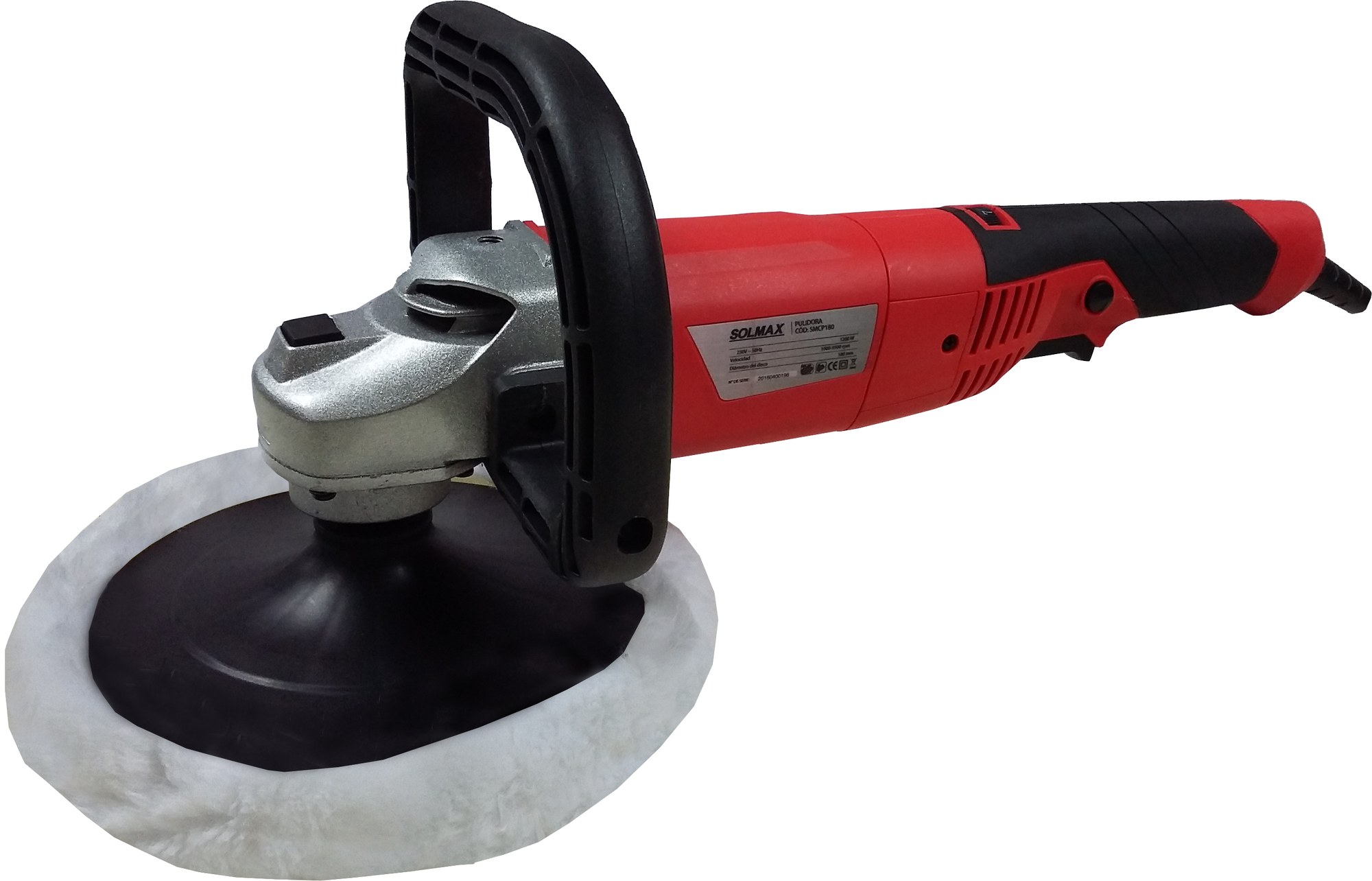 Maq. Pulidora 180MM 1200W SMCP180 Solmax