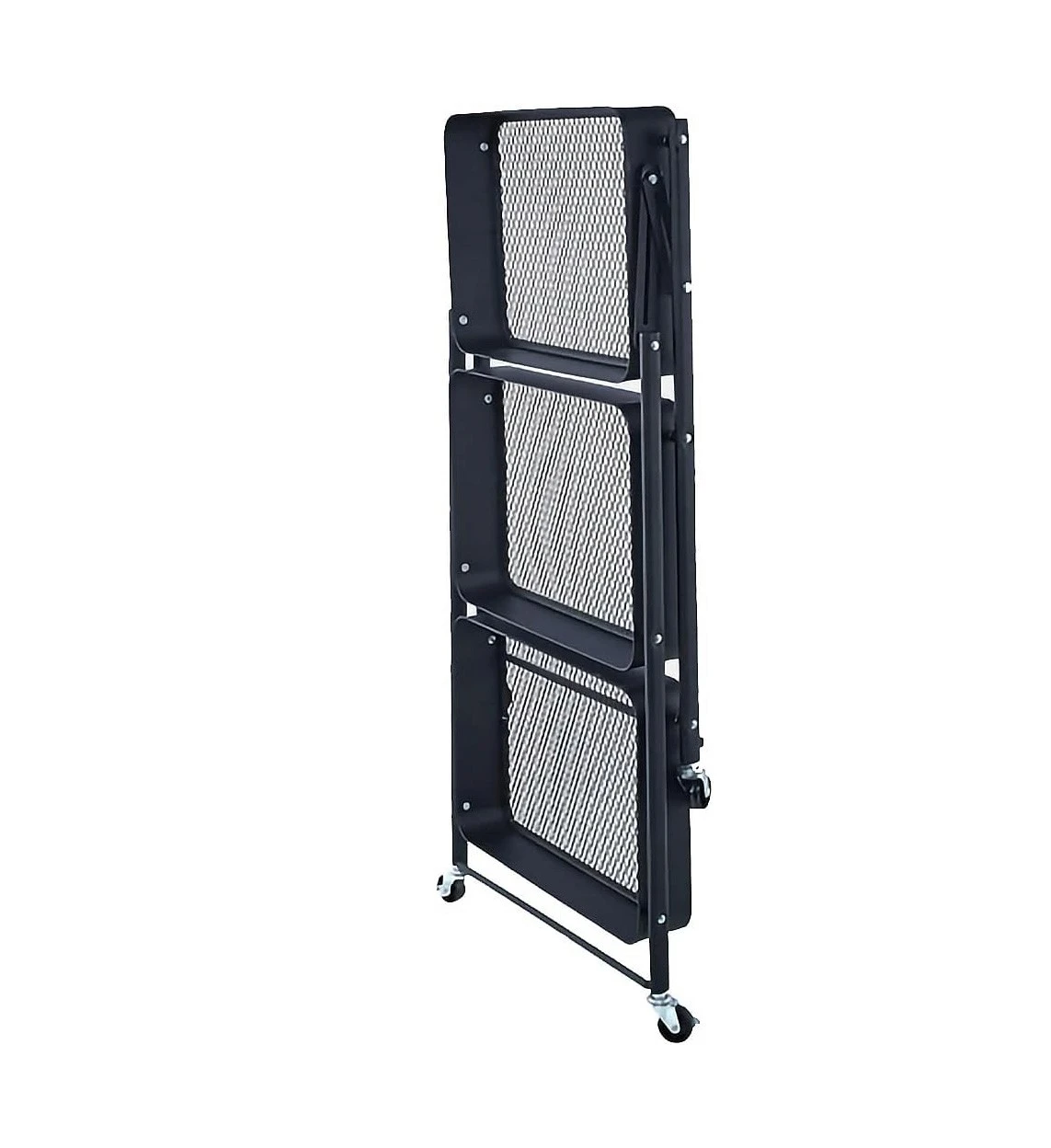 Carrito Organizador Decoteam de Metal 3 Estantes DMO-019 Negro