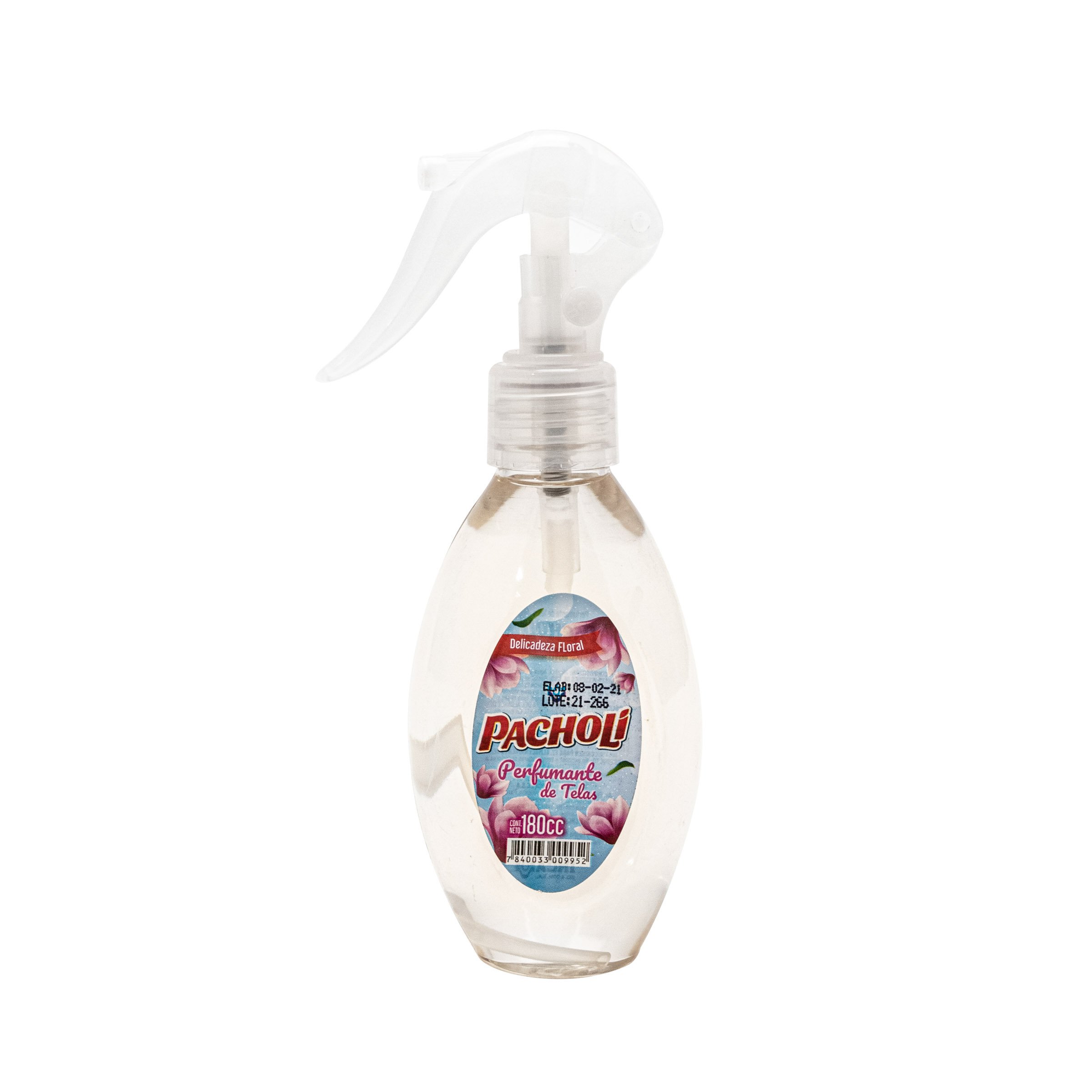 Perfumante de Telas Pacholí Delicadeza Floral de 250mL