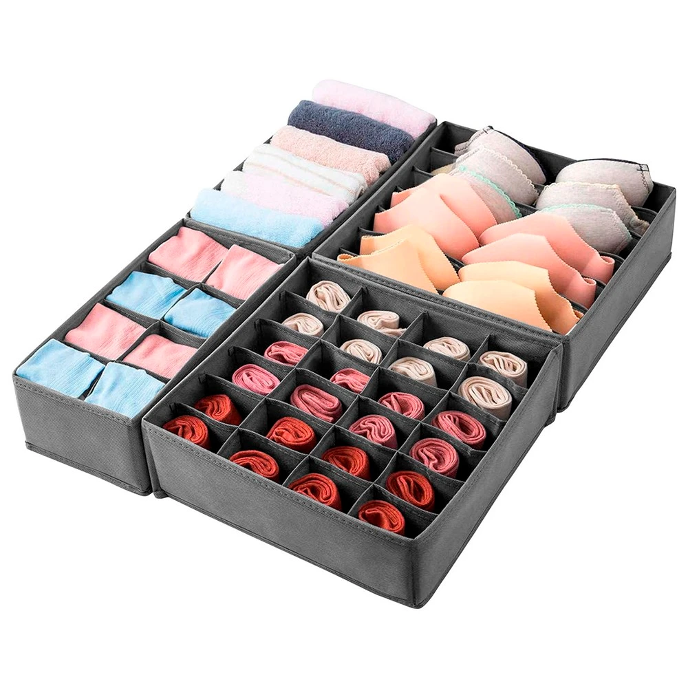 Set de 4 Piezas: Organizador de Cajón Decoteam DDO-024