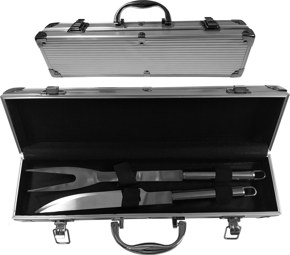 Juego Asado 2 PZ Maletin K191005-8