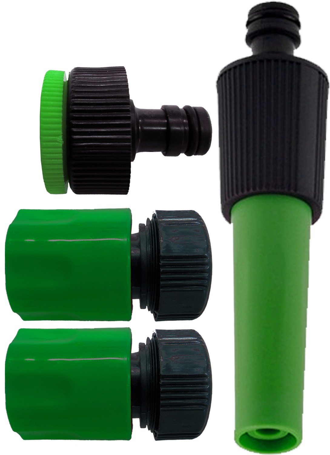 Pistola Jardin C/ Conector Jgo 4 PZ JS-9302