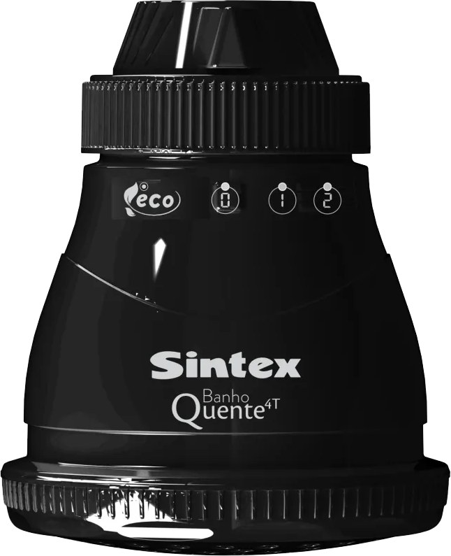 Ducha Electrica Negra (cabezal) Sintex 4T Baño Quente 7000W BQPRE270