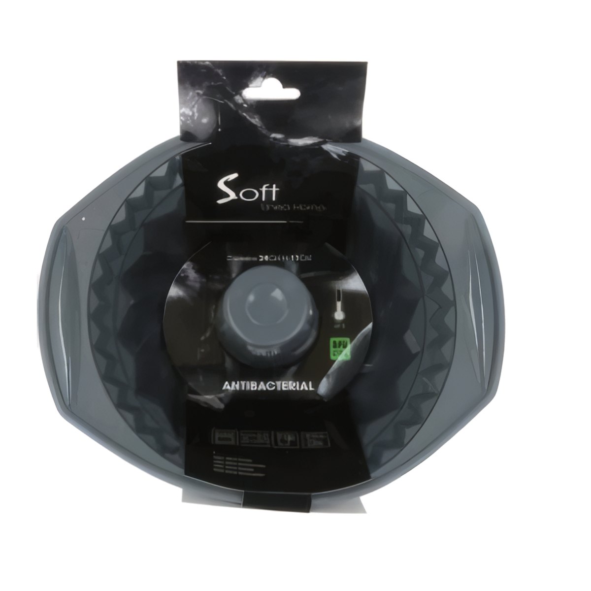 Molde C/Cono Silicona 27.5X24X11CM Gris