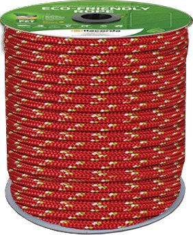 Piola Ecofriendly 6MM Rojo 200M