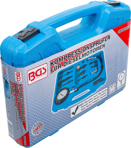 Tester Compresion Motor Diesel C/ADAPT 8008 Bgs