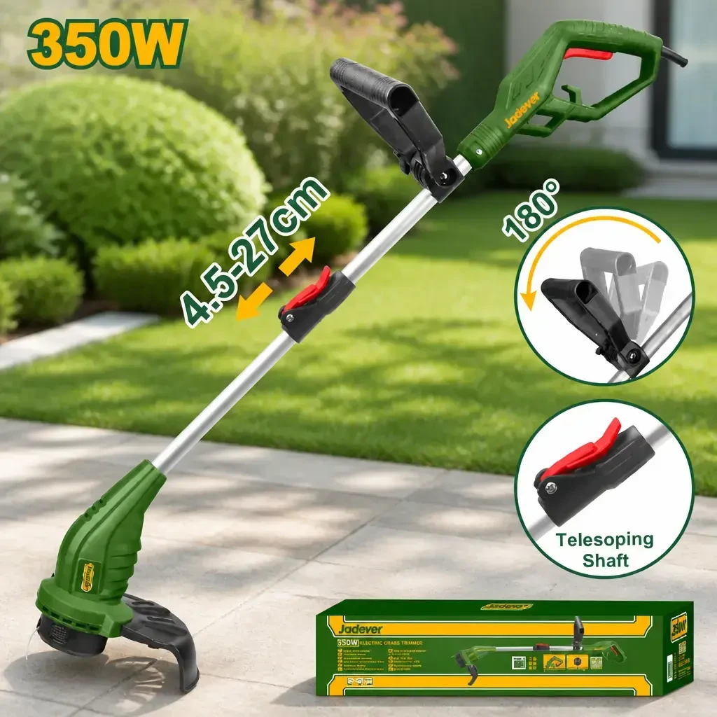 Bordeadora Electrica telescopica 350W Jadever Caja