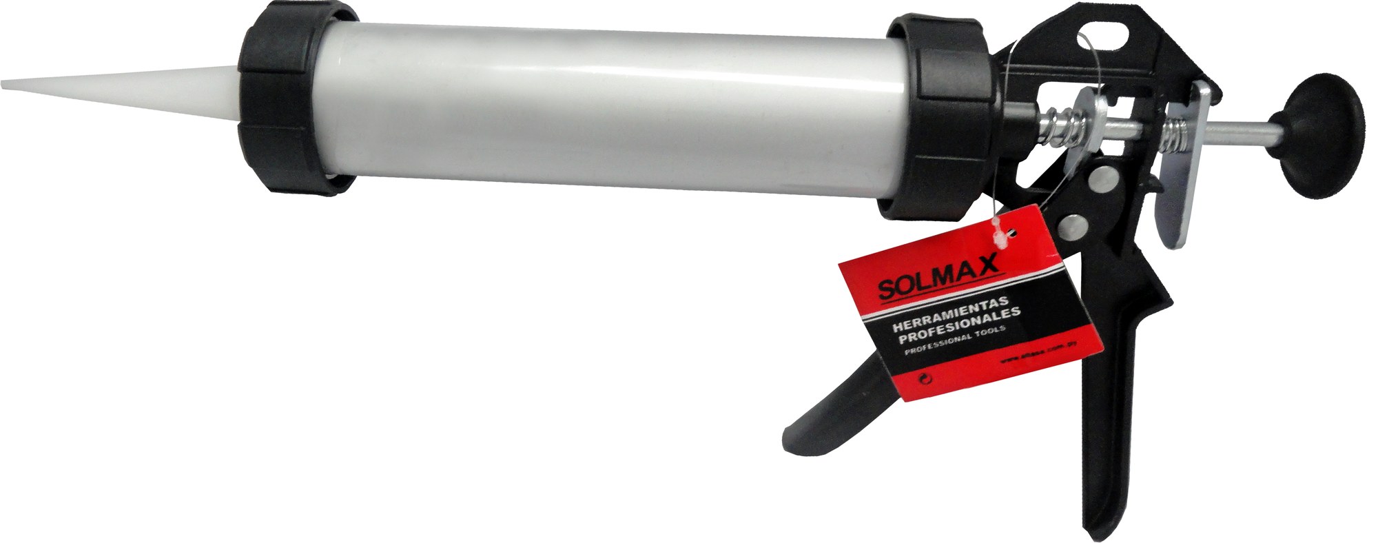 Pistola Silicona Reforz. Tubo Alum. 9" ST-030306