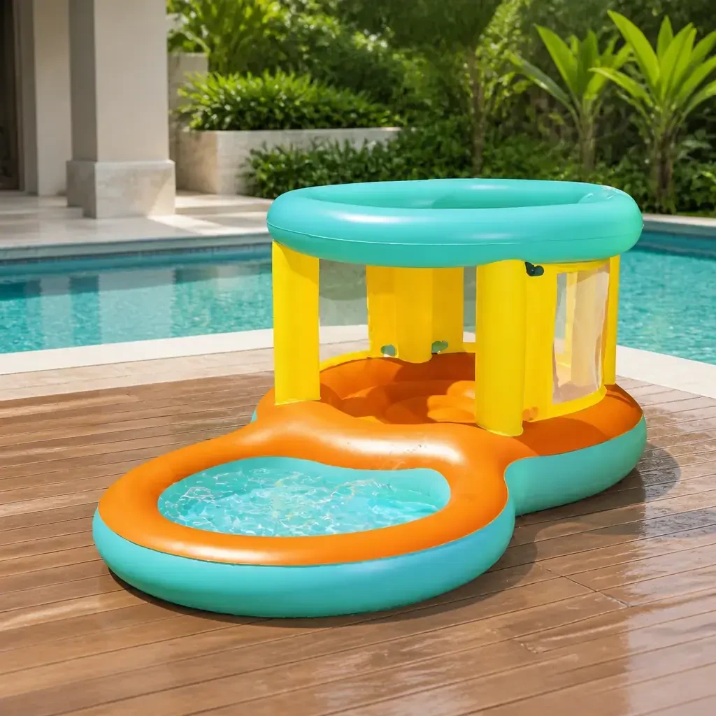 Mini globo loco + piscina infantil 2.39mx1.42mx1.02m. Bestway