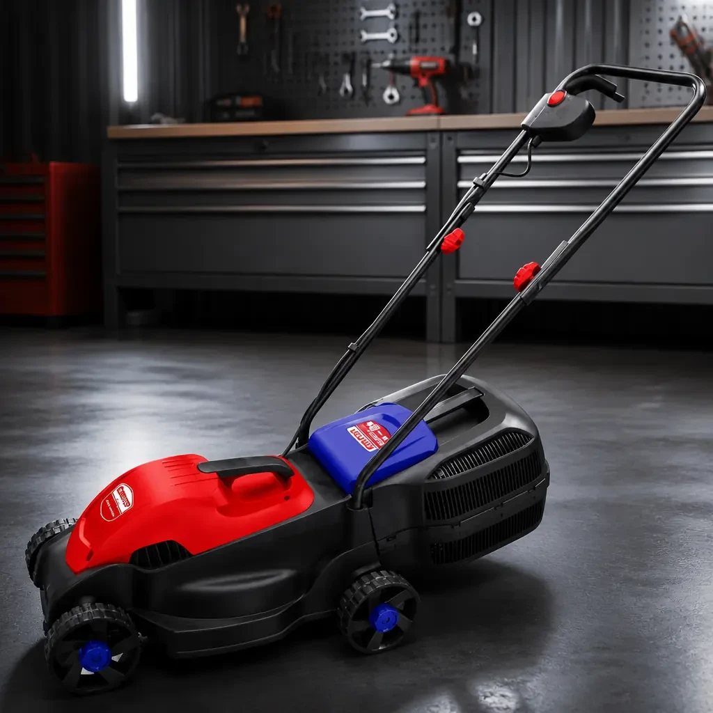 Corta Cesped Electo. Plastico 15" 1600W. Con Recolector. Emtop*